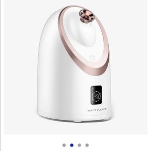 Hot and cold facial steamer
